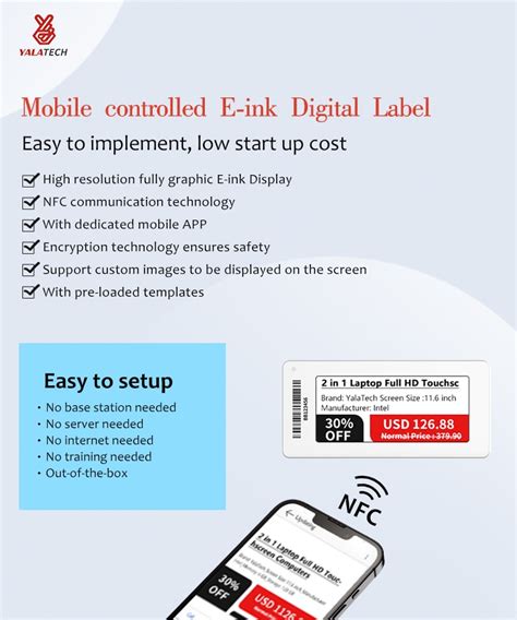 nfc label on monitor|battery free nfc monitor.